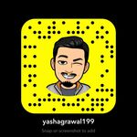 Yashagrawal199  - snapchat username