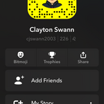 Clay - instagram username