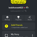 LadyLesbiHonest - snapchat username