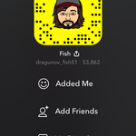 Fishmate - snapchat username